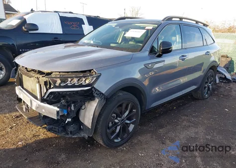2023 Kia Sorento X-Line Ex from USA, damaged, VIN 5XYRHDLF7PG189807